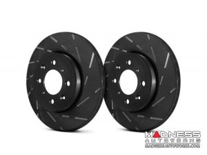 Jeep Renegade Brake Rotors (2) - Front - EBC - Slotted